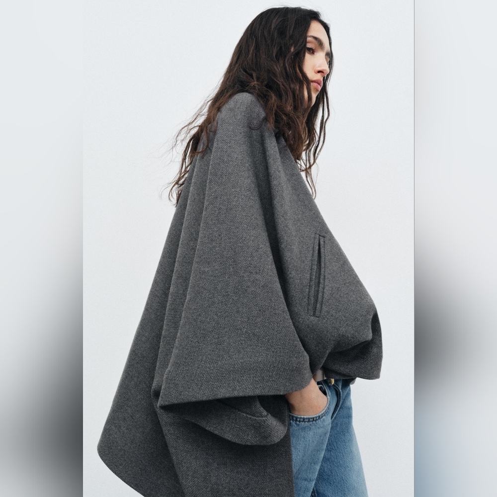 Zara Wool Cape